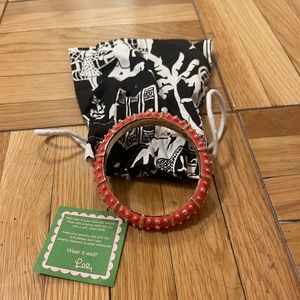 Lilly Pulitzer Coral Bangle Bracelet